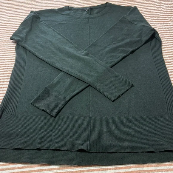 Staccato Dark Green Crewneck Sweater - Picture 2 of 3